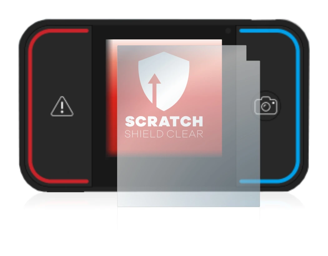 Image of the device Saphe Drive Pro with a wide variety of screen protectors.