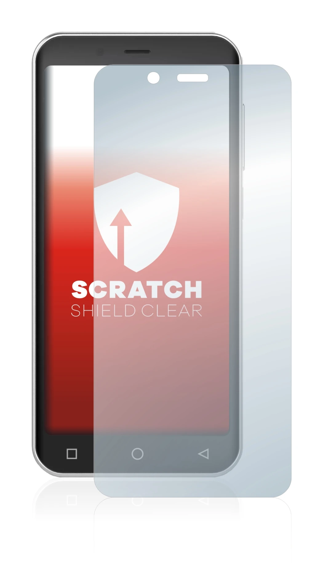 Image of the device Peaq PSP400 with a wide variety of screen protectors.