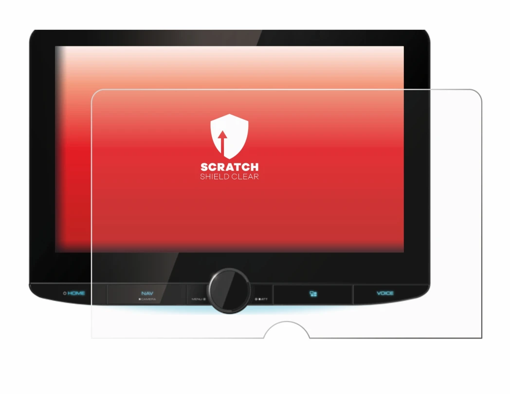 Image of the device Kenwood DNR992RVS with a wide variety of screen protectors.