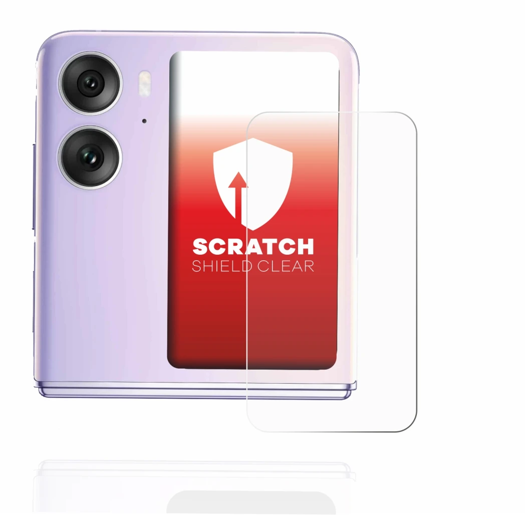 Image of the device Oppo Find N2 Flip (Back display) with a wide variety of screen protectors.
