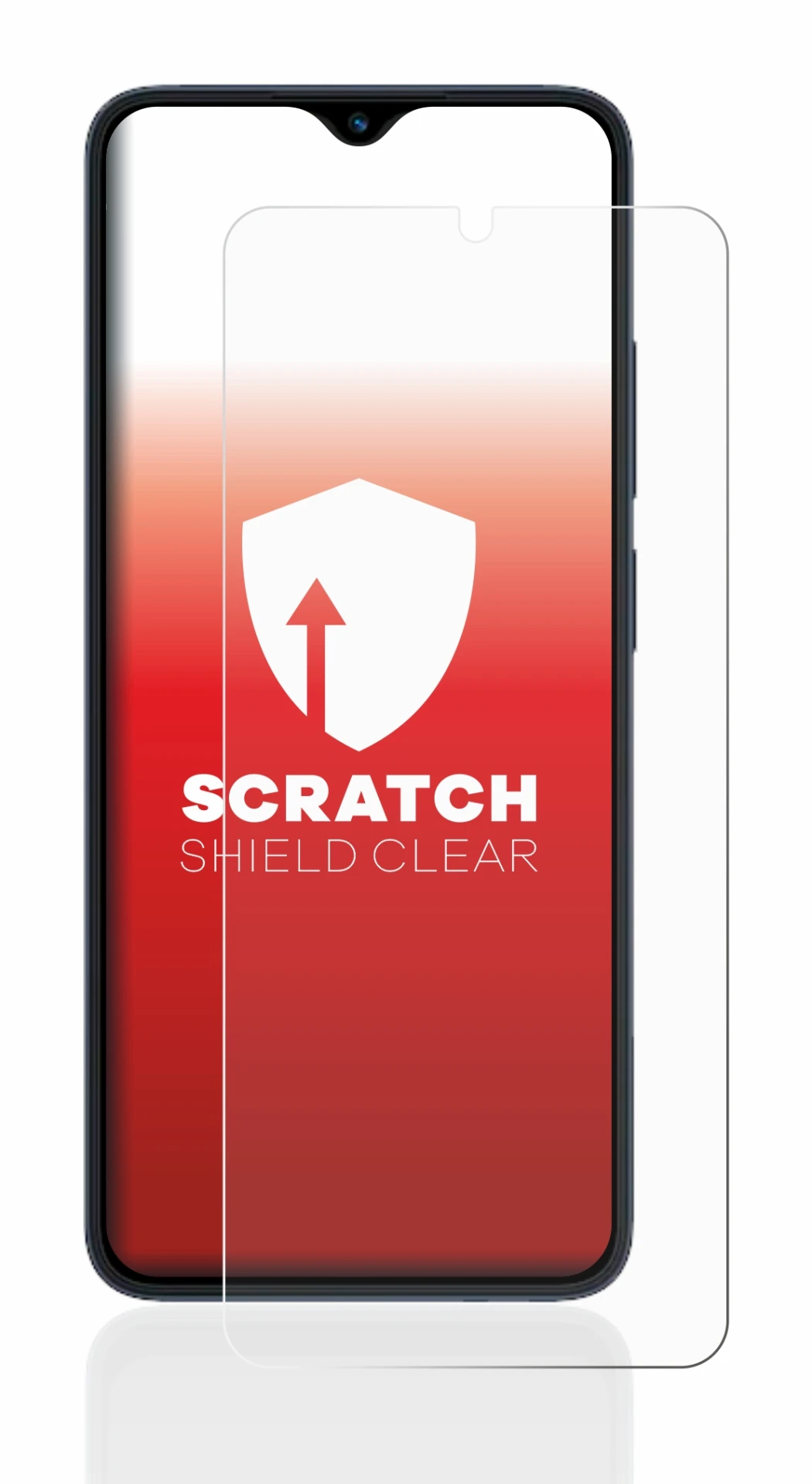 Image of the device Xiaomi Redmi 12C with a wide variety of screen protectors.