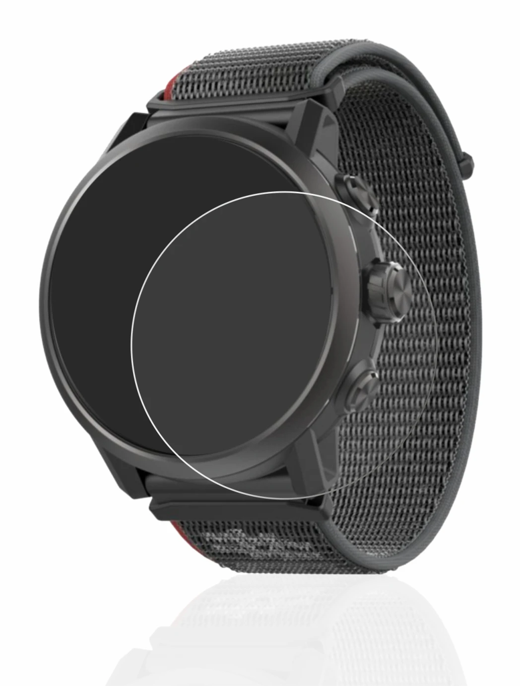 Image of the device Coros Apex 2 with a wide variety of screen protectors.