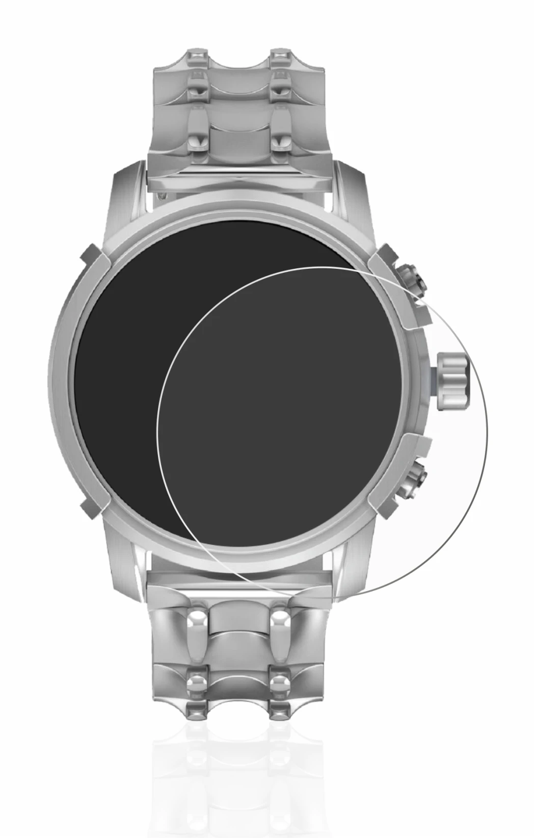 Image of the device Diesel Griffed (45,5 mm) with a wide variety of screen protectors.
