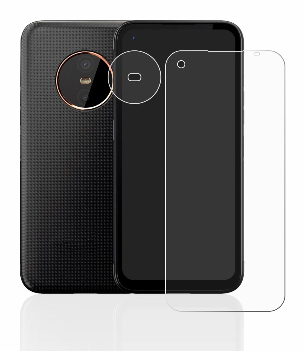 Image of the device Gigaset GX6 (Front+Camera) with a wide variety of screen protectors.