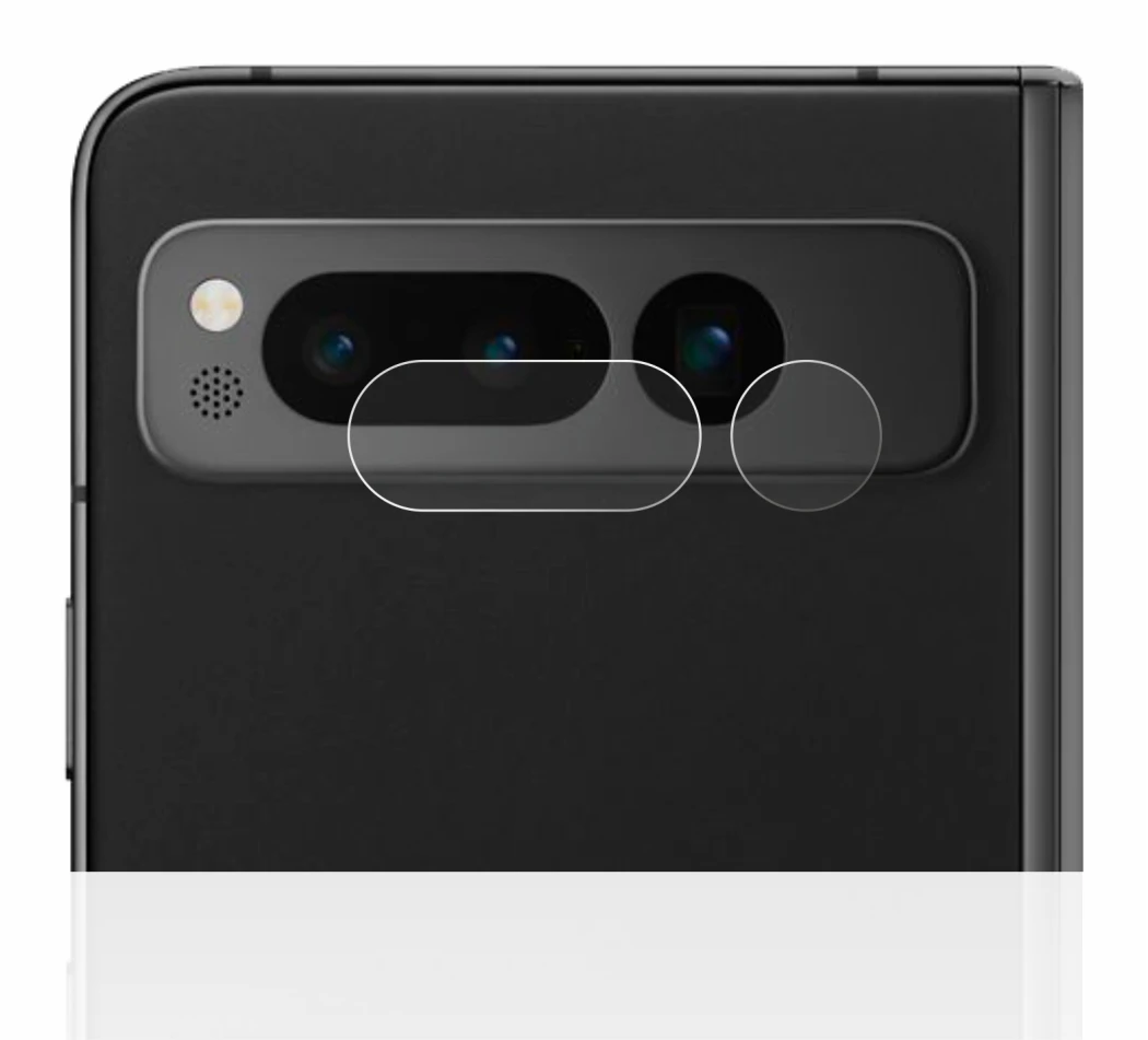 Image of the device Google Pixel Fold (ONLY Camera Lens) with a wide variety of screen protectors.