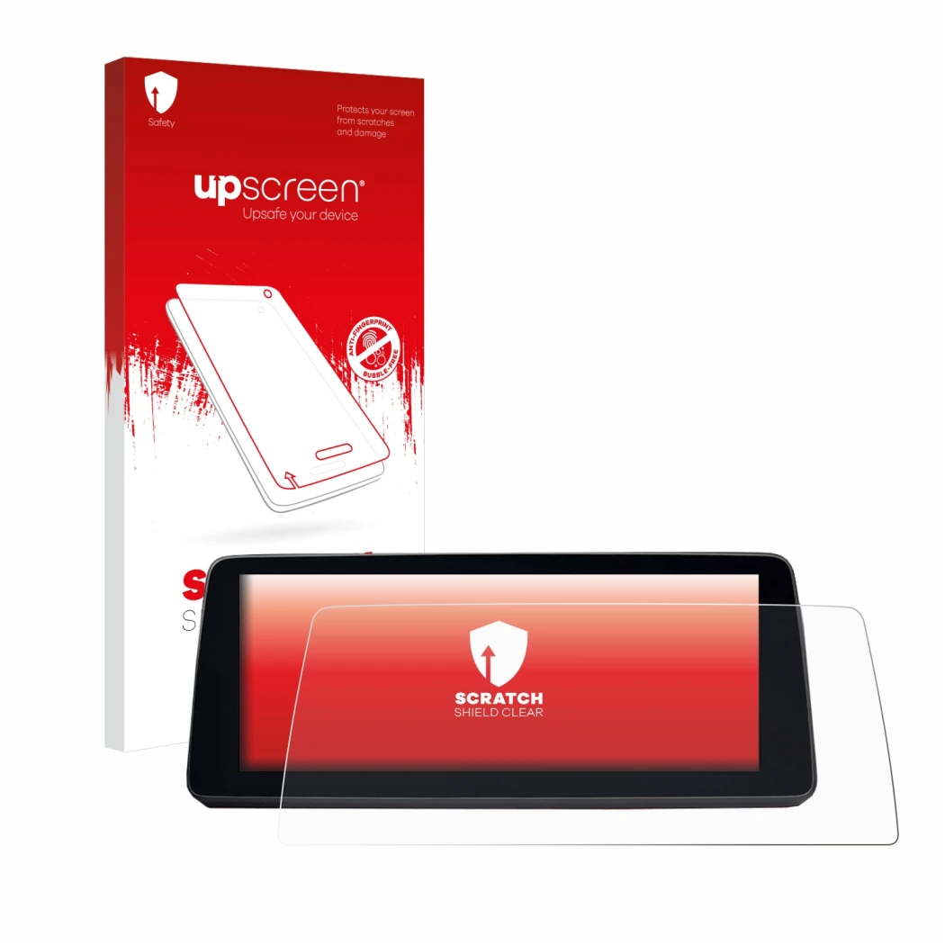 Front side of a product packaging with the brand logo upscreen. Next to it is the device BMW 5 G30/G31 2017-2019 shown with th