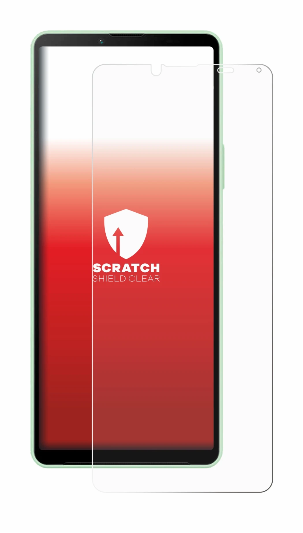 Image of the device Sony Xperia 10 V with a wide variety of screen protectors.