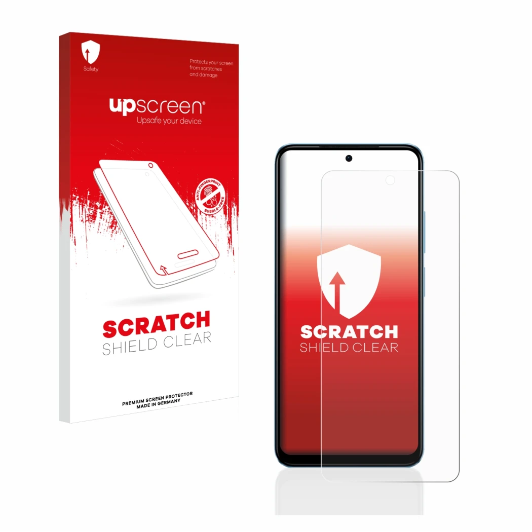 Front side of a product packaging with the brand logo upscreen. Next to it is the device Xiaomi Redmi Note 12S shown with the 