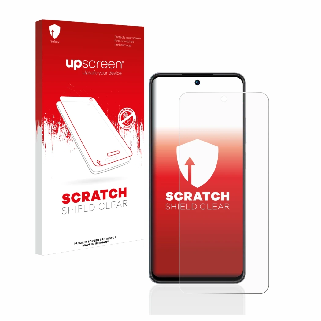 Front side of a product packaging with the brand logo upscreen. Next to it is the device realme C55 shown with the correspondi