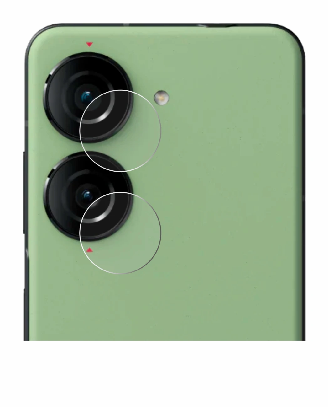 Image of the device ASUS ZenFone 10 (ONLY Camera Lens) with a wide variety of screen protectors.