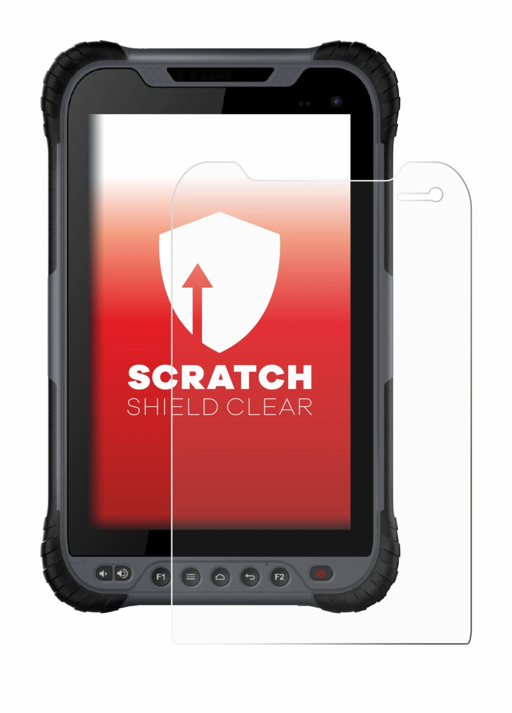 Image of the device Stonex UT32 Rugged Tablet with a wide variety of screen protectors.