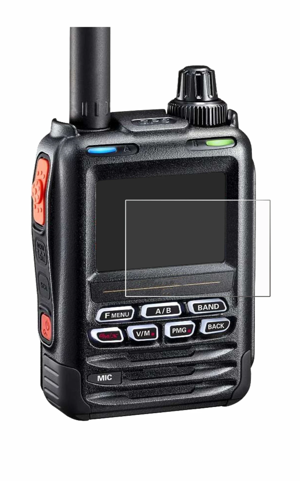 Image of the device Yaesu FT-5DE/DR with a wide variety of screen protectors.