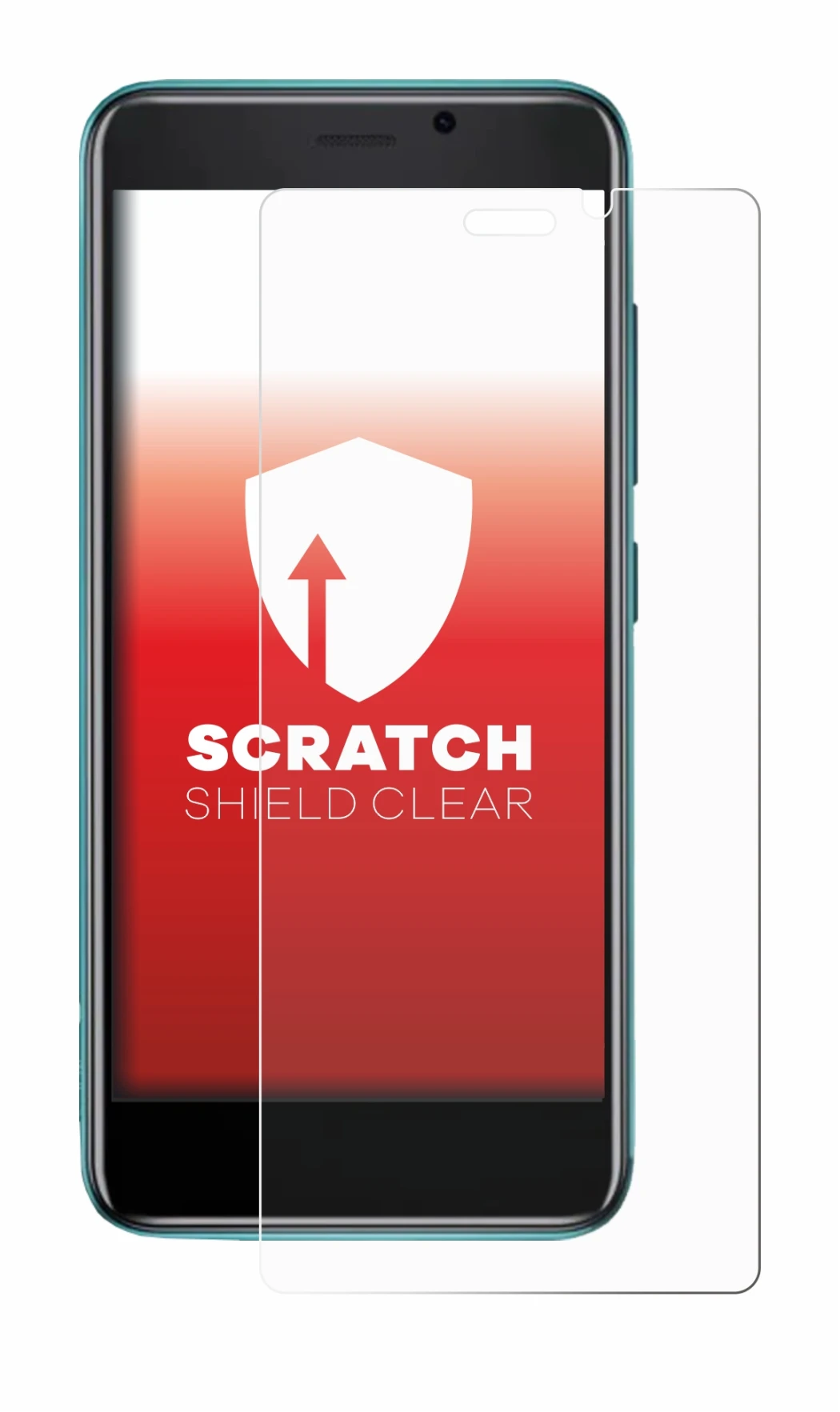 Image of the device Cubot J 20 with a wide variety of screen protectors.