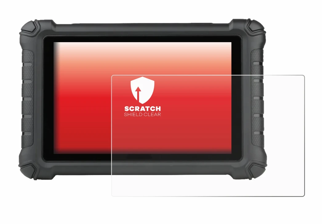 Image of the device Autel MX900c with a wide variety of screen protectors.