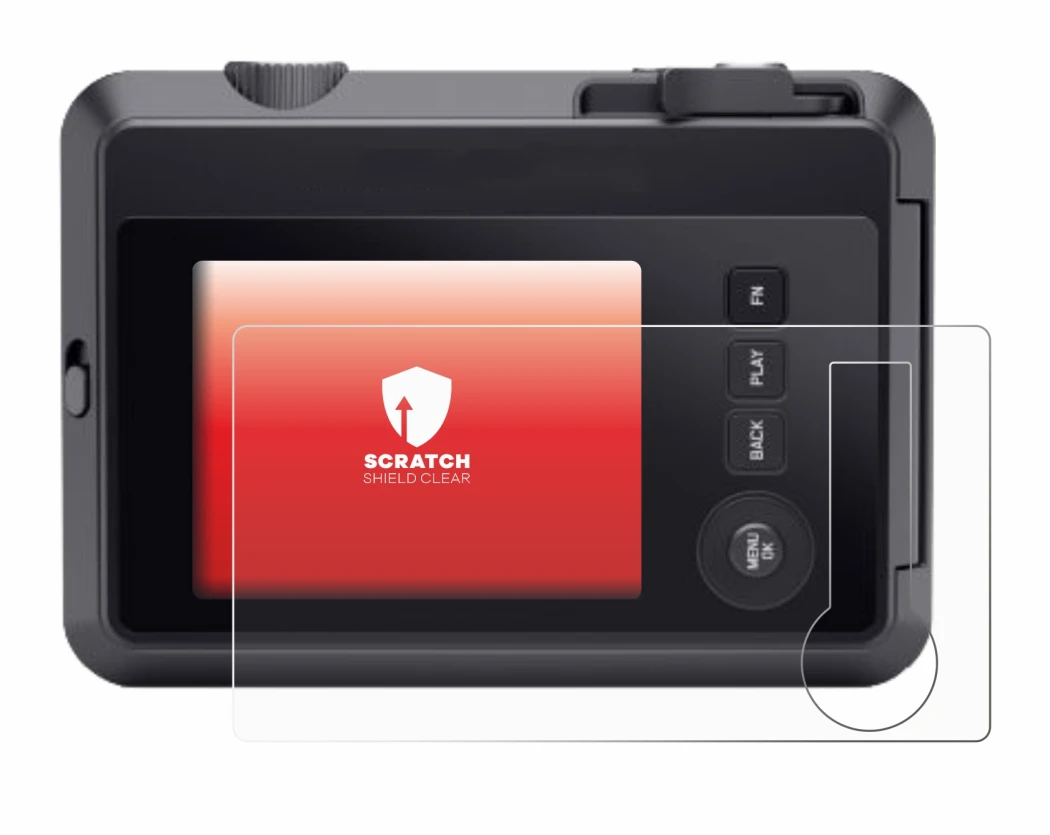Image of the device Leica SOFORT 2 with a wide variety of screen protectors.