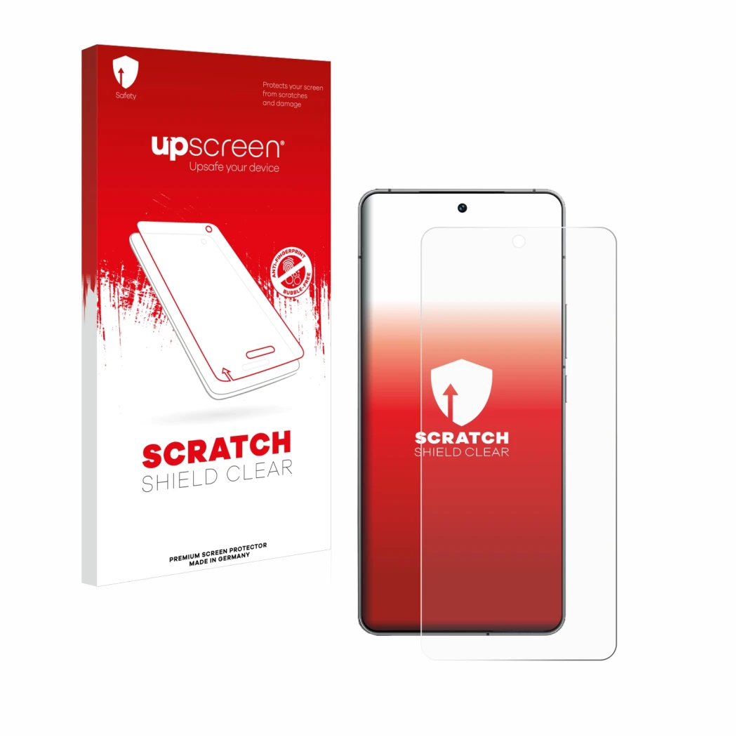 Front side of a product packaging with the brand logo upscreen. Next to it is the device Vivo iQOO 12 shown with the correspon