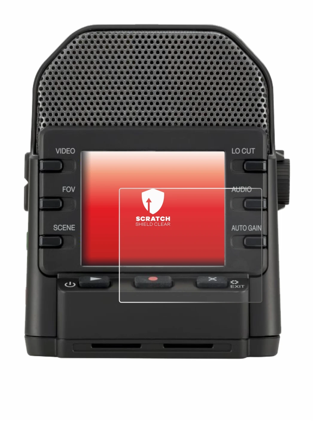 Image of the device Zoom Q2n-4K with a wide variety of screen protectors.