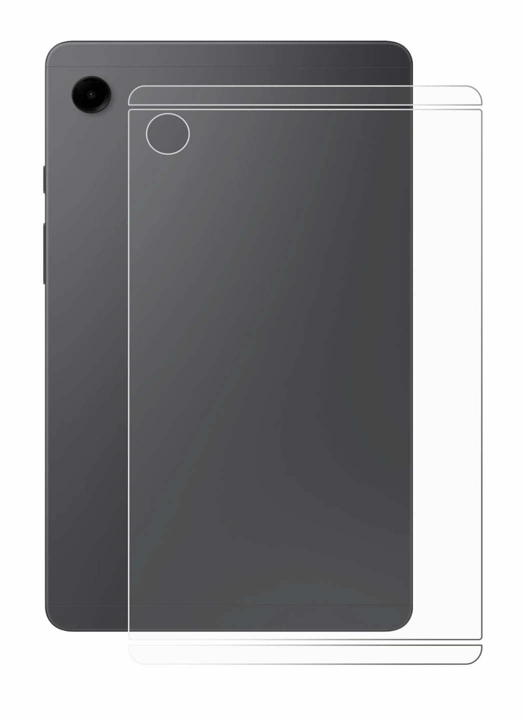 Image of the device Samsung Galaxy Tab A9 WiFi (Back) with a wide variety of screen protectors.
