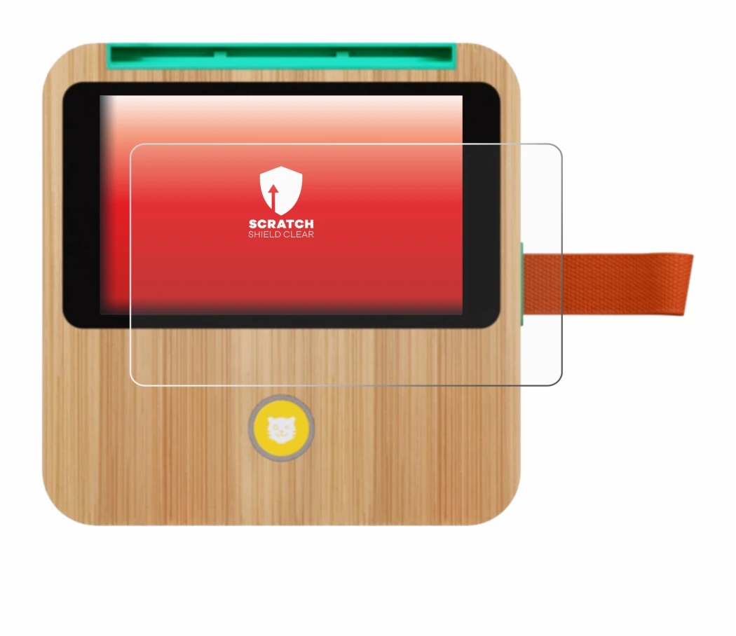 Image of the device tigerbox Touch Plus with a wide variety of screen protectors.