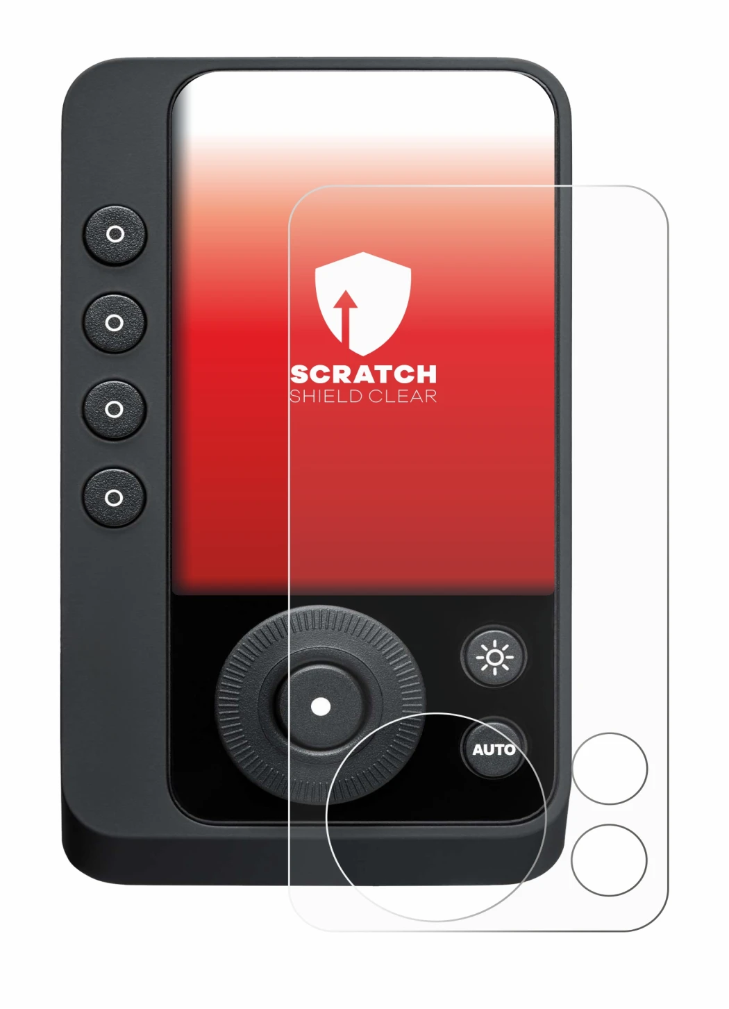 Image of the device Profoto Connect Pro with a wide variety of screen protectors.