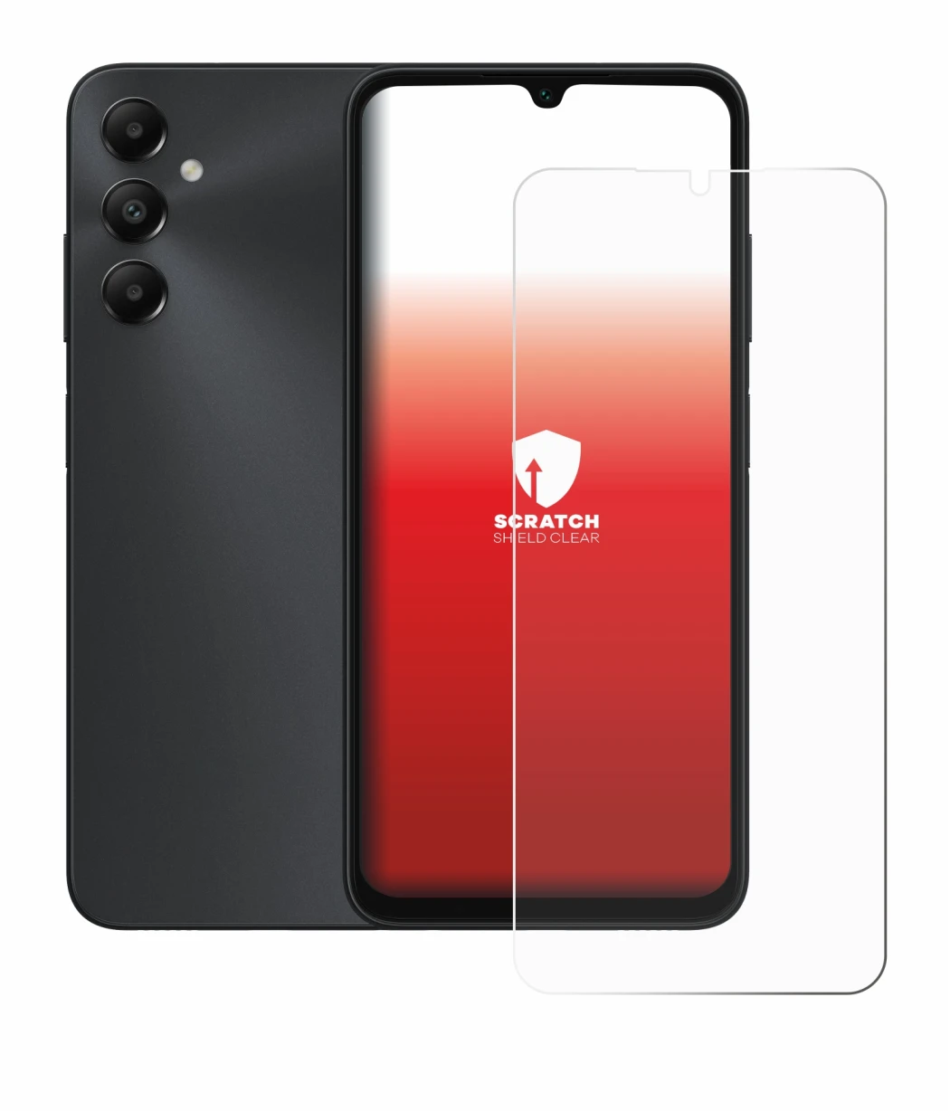 Image of the device Samsung Galaxy A05s with a wide variety of screen protectors.