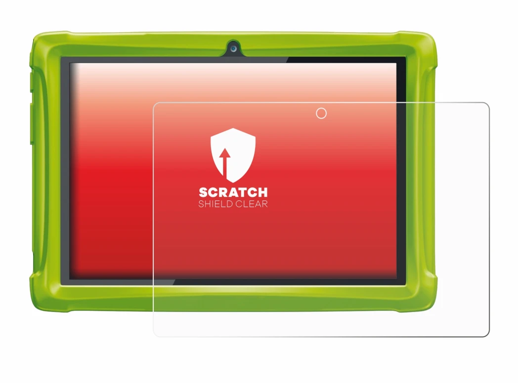 Image of the device Clementoni Clempad 10 with a wide variety of screen protectors.