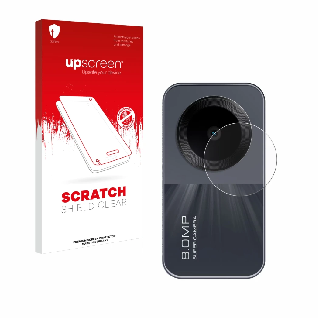 Front side of a product packaging with the brand logo upscreen. Next to it is the device Xiaomi Redmi Pad SE (ONLY Camera) sho