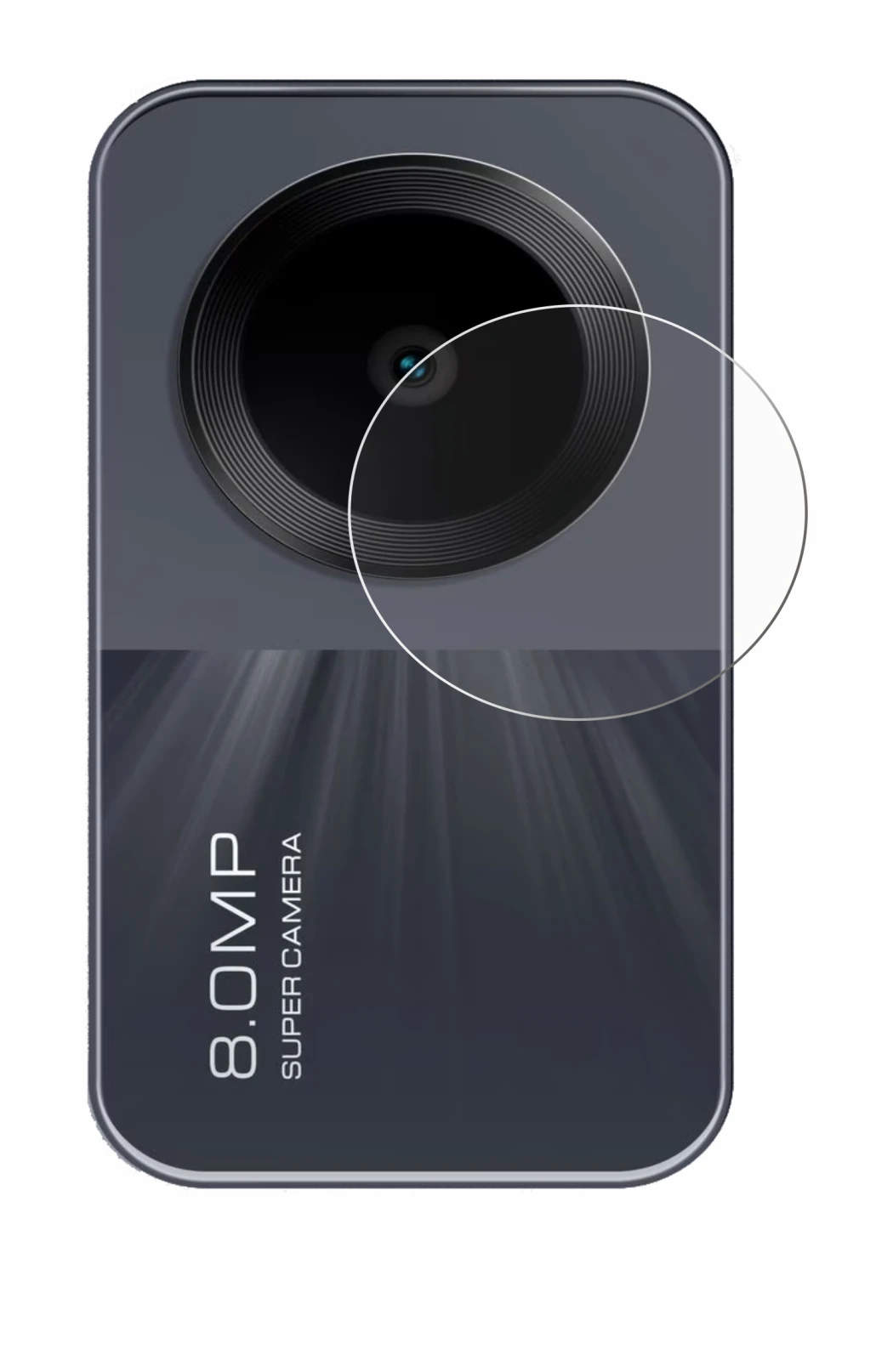 Image of the device Xiaomi Redmi Pad SE (ONLY Camera) with a wide variety of screen protectors.