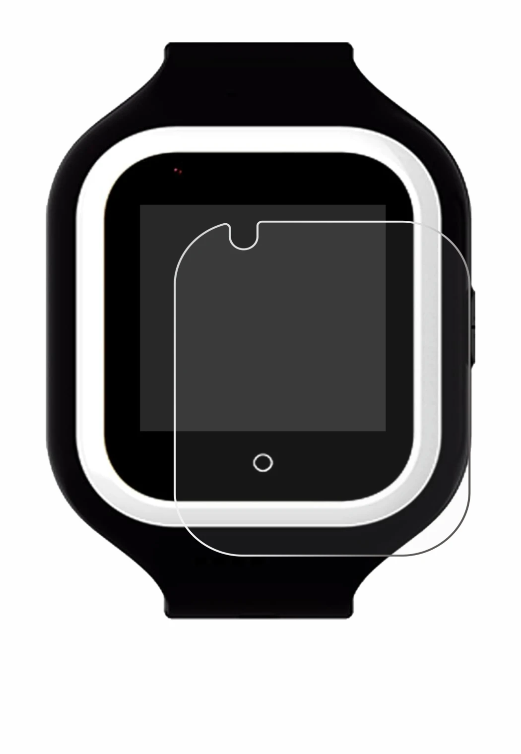 Image of the device SaveFamily Iconic Plus 4G with a wide variety of screen protectors.