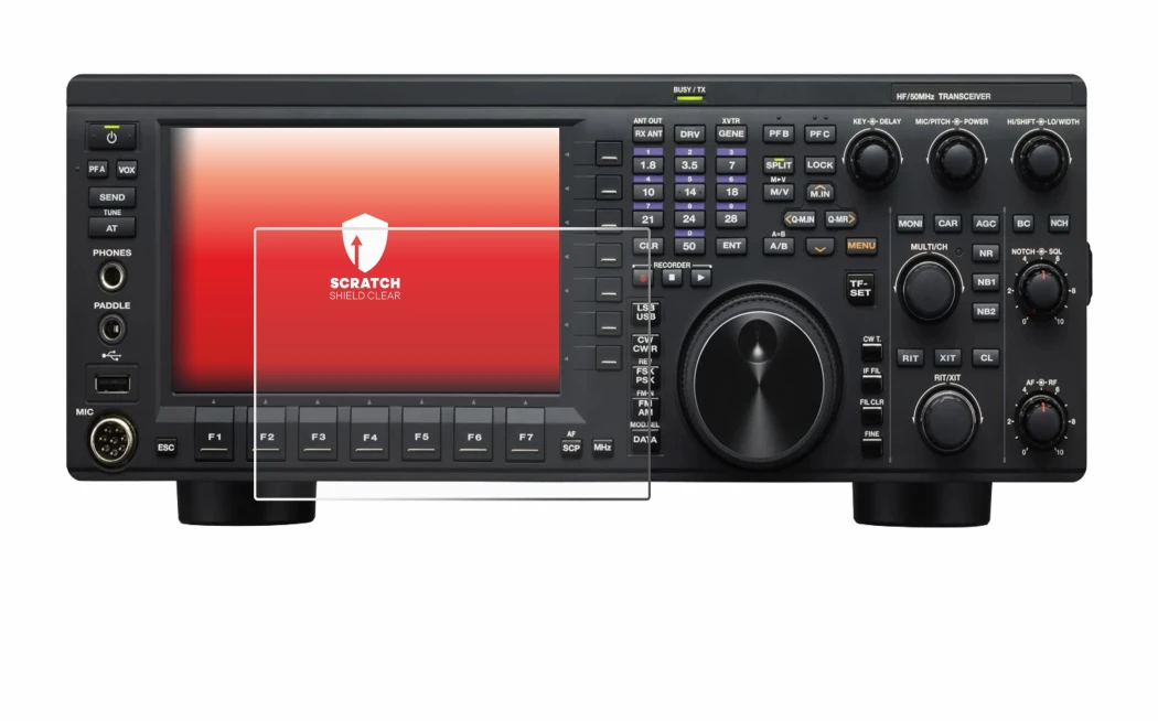 Image of the device Kenwood TS-890S with a wide variety of screen protectors.