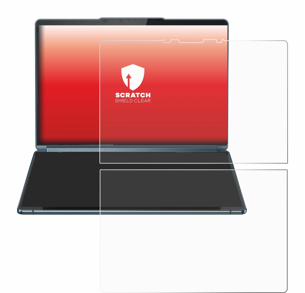 Image of the device Lenovo Yoga Book 9i Gen 9 with a wide variety of screen protectors.