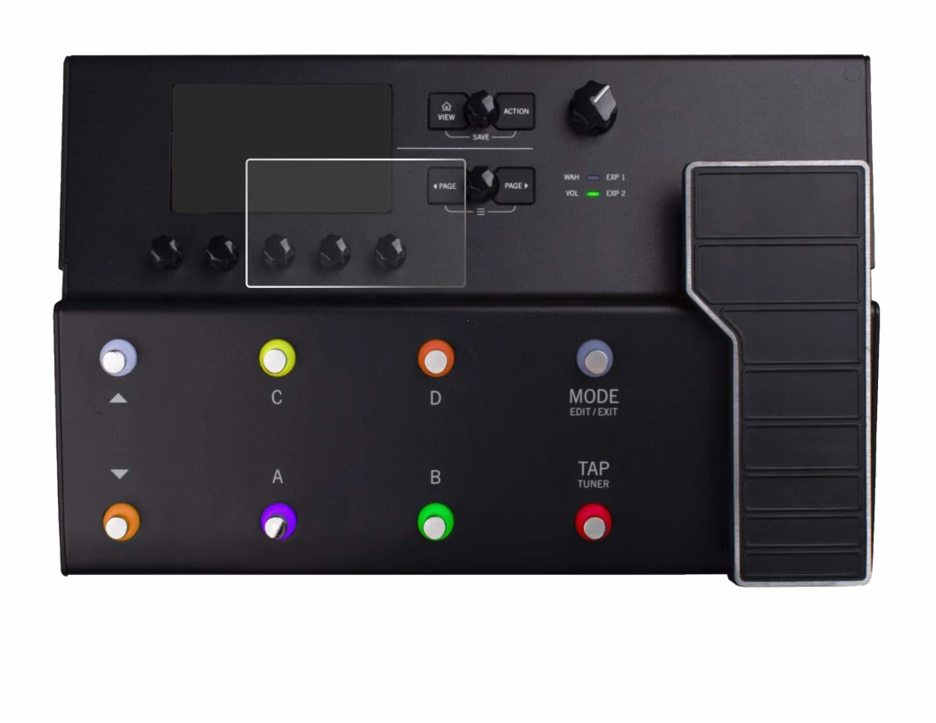 Image of the device Line 6 POD GO with a wide variety of screen protectors.
