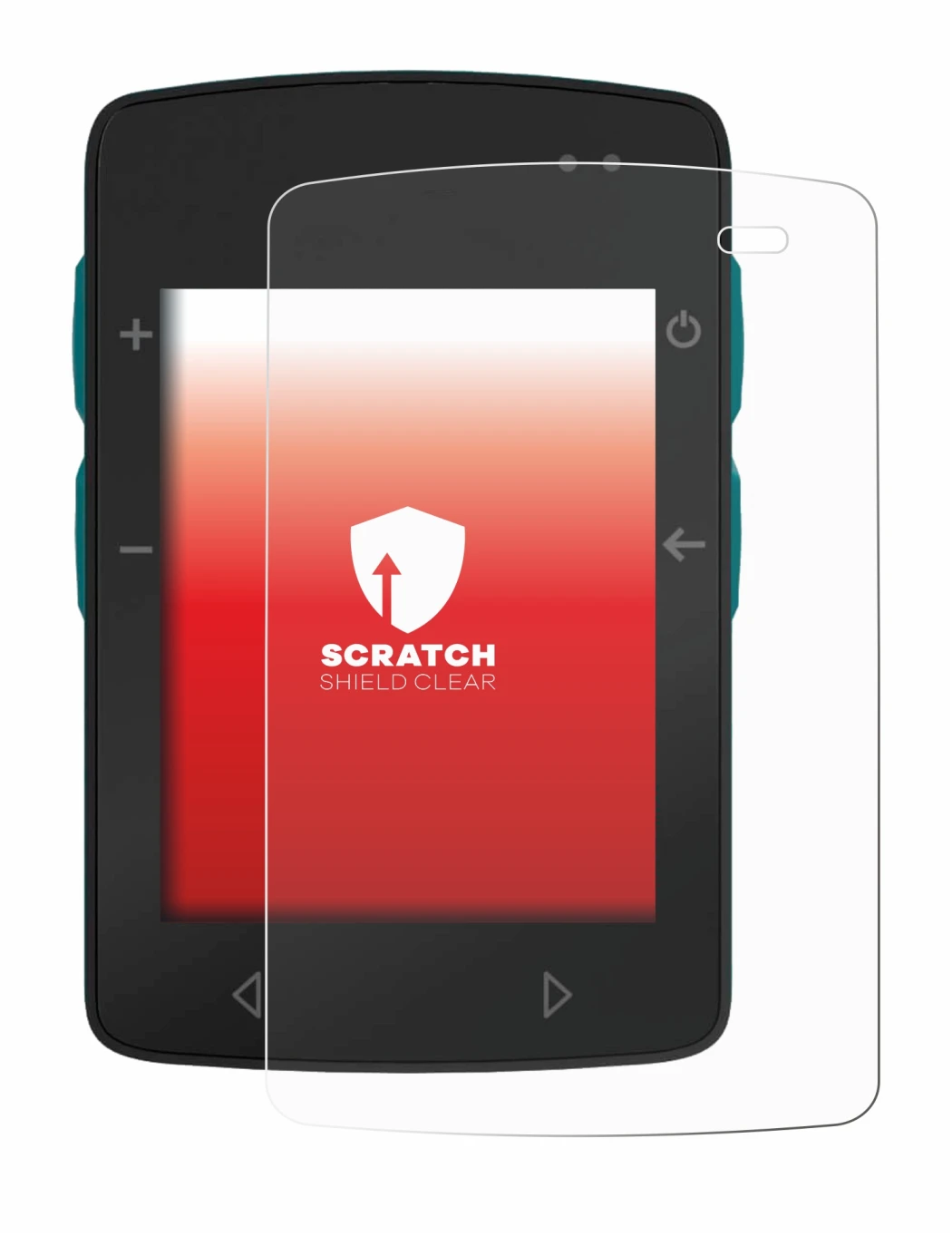 Image of the device TwoNav Roc with a wide variety of screen protectors.