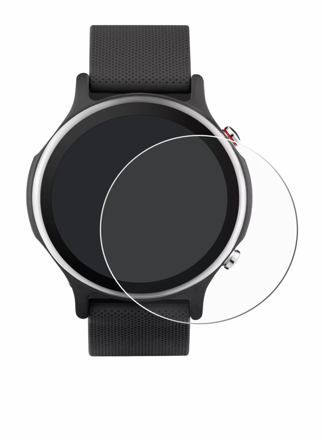 Image of the device ASUS VivoWatch 6 with a wide variety of screen protectors.