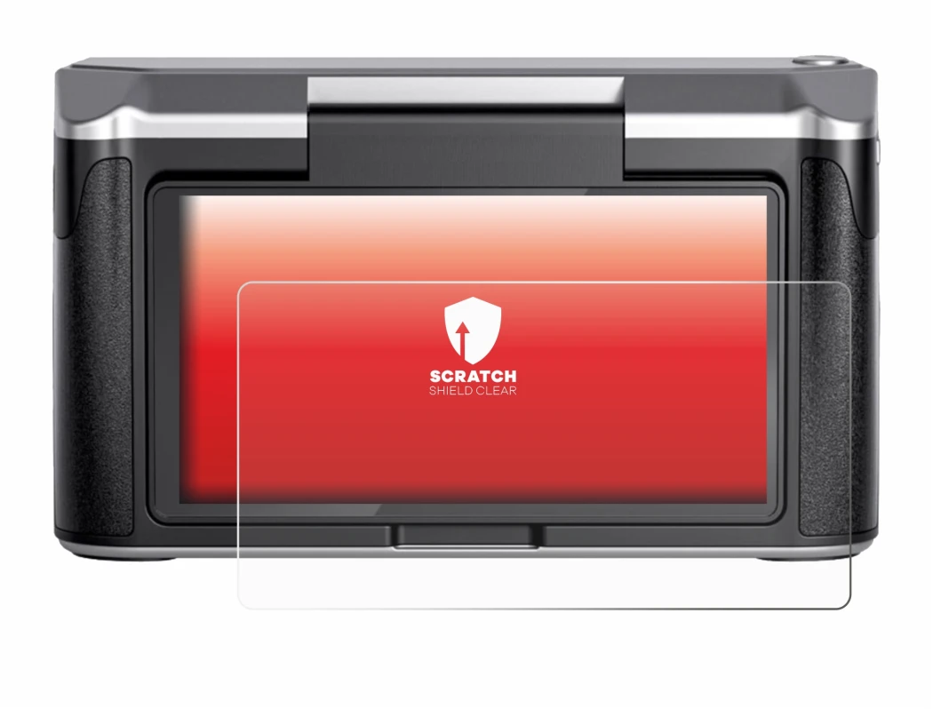 Image of the device Revopoint Miraco with a wide variety of screen protectors.