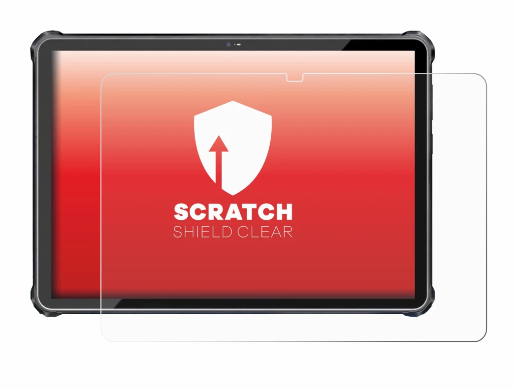 Image of the device Oukitel RT6 with a wide variety of screen protectors.