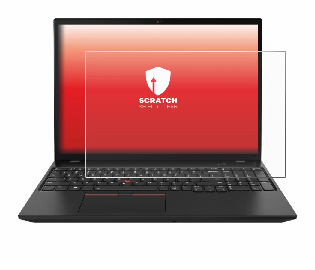 Image of the device Lenovo ThinkPad P16s Gen 2 with a wide variety of screen protectors.
