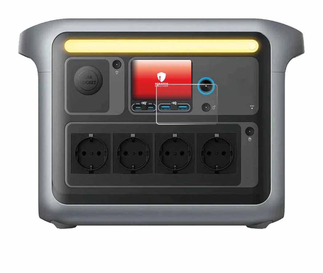 Image of the device Anker SOLIX C1000X with a wide variety of screen protectors.