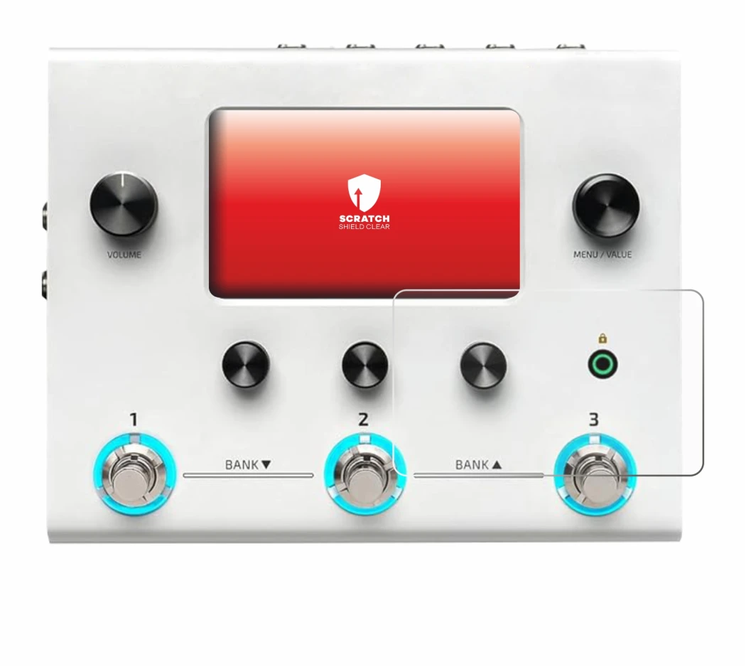 Image of the device Hotone Ampero II Stomp with a wide variety of screen protectors.