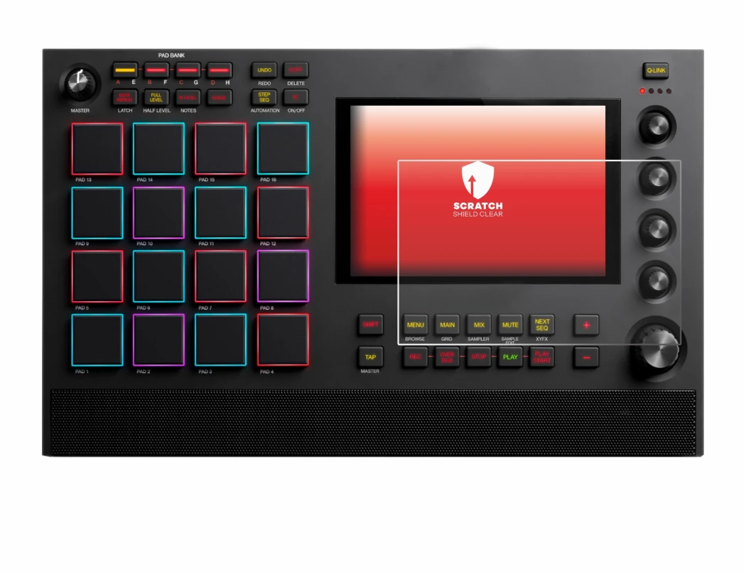 Image of the device Akai MPC Live II with a wide variety of screen protectors.