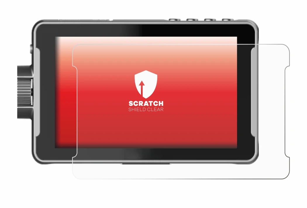 Image of the device Viltrox DC-550 Pro with a wide variety of screen protectors.