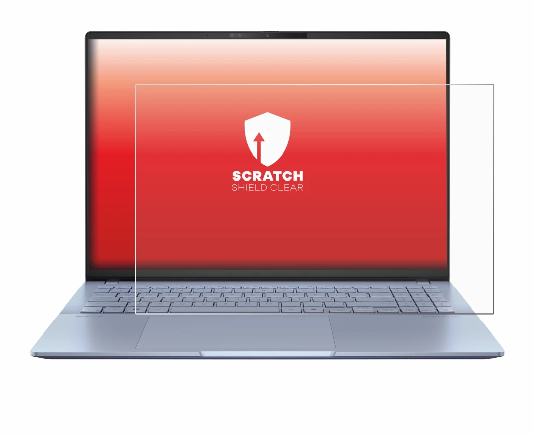 Image of the device ASUS Vivobook S16 OLED S5606 with a wide variety of screen protectors.
