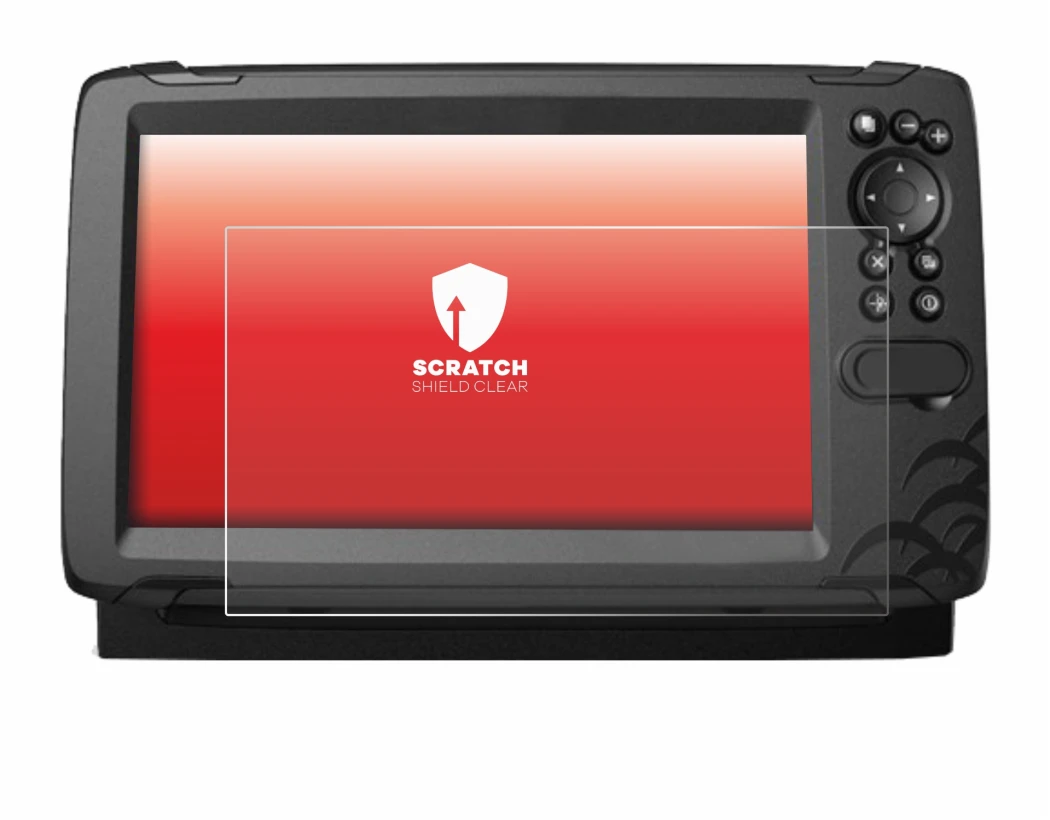 Image of the device Lowrance HOOK Reveal 9 with a wide variety of screen protectors.