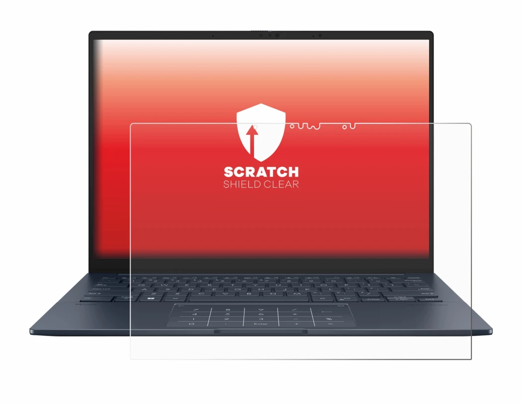 Image of the device ASUS ZenBook 14 OLED UX3405 Touch with a wide variety of screen protectors.