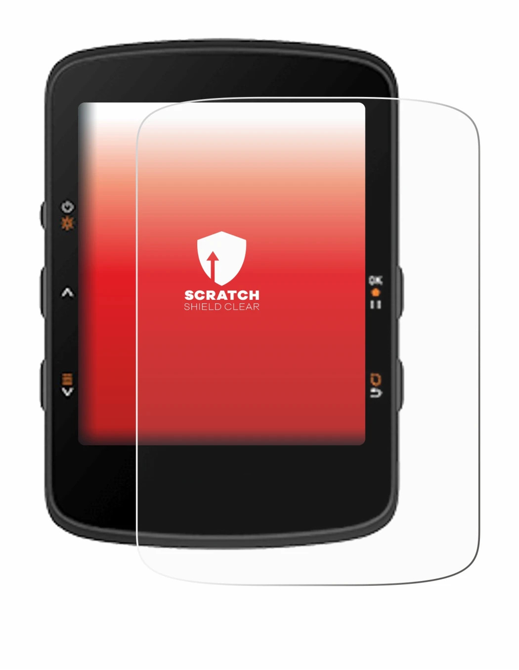 Image of the device Bryton Rider 460 with a wide variety of screen protectors.