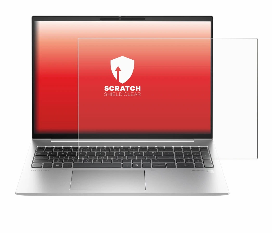 Image of the device HP EliteBook 845 G11 with a wide variety of screen protectors.