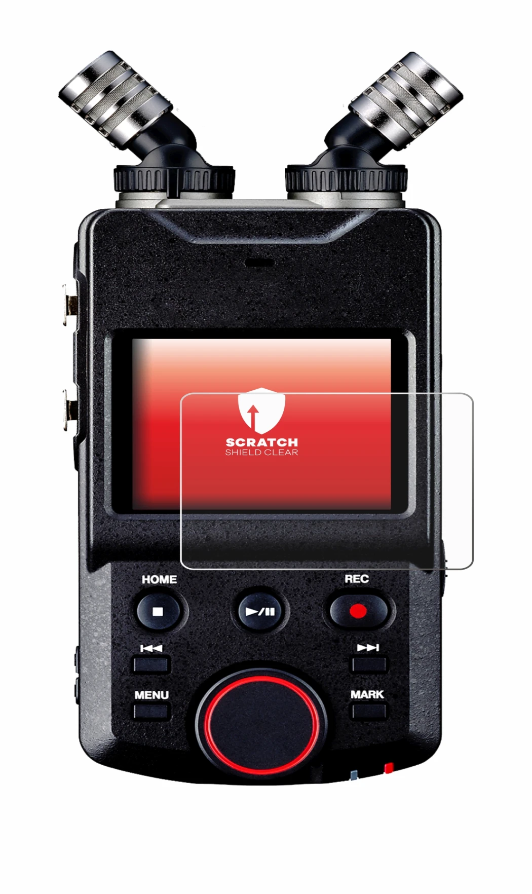 Image of the device Tascam Portacapture X6 with a wide variety of screen protectors.