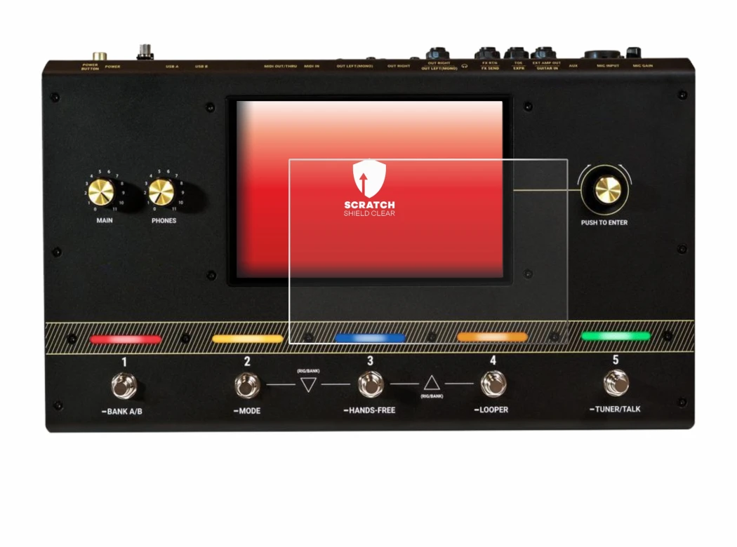 Image of the device Headrush Core with a wide variety of screen protectors.