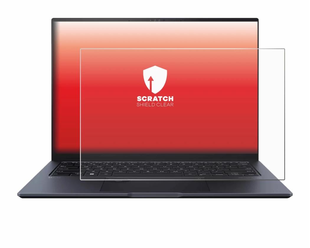 Image of the device ASUS ZenBook Pro 14 UX6404V with a wide variety of screen protectors.