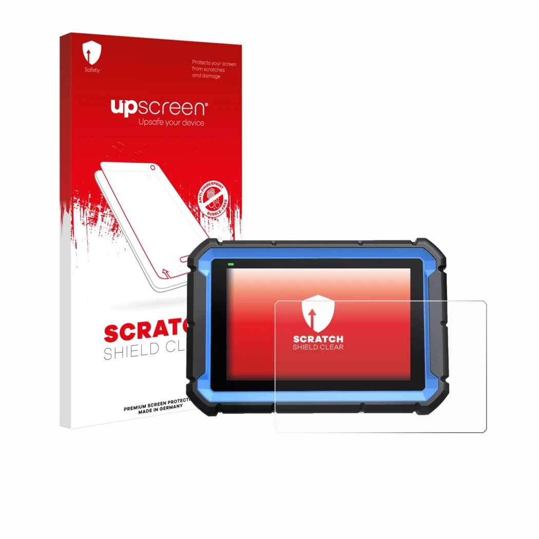 Front side of a product packaging with the brand logo upscreen. Next to it is the device Topdon ArtiDiag Pro shown with the co
